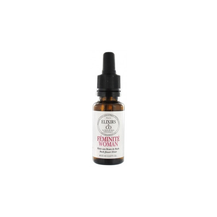 Elixirs & Co Féminité 20 ml - Équilibre émotionnel pour les femmes