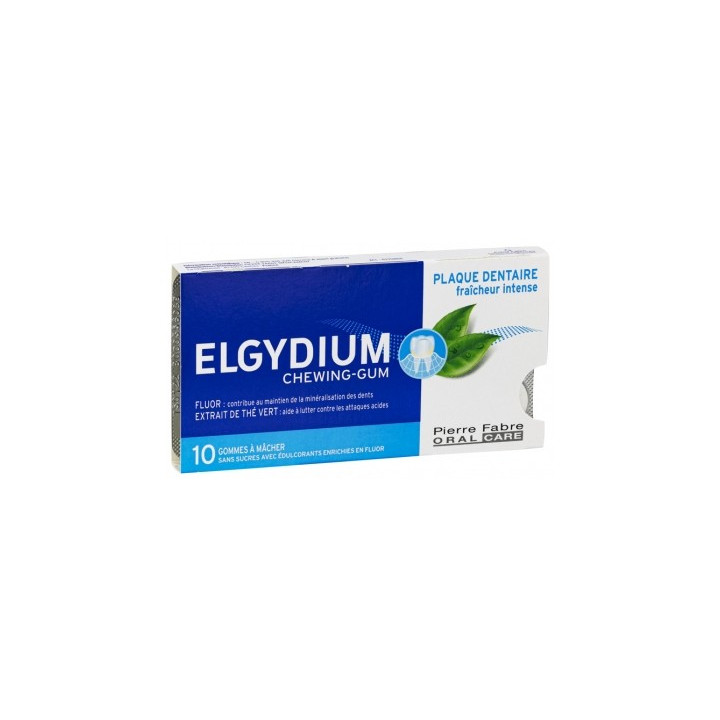 Elgydium Chewing-Gum - Fraîcheur Intense pour vos dents