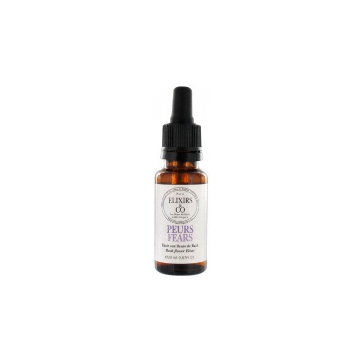 Elixirs & Co Peurs 20 ml - Anti-anxiété et sérénité