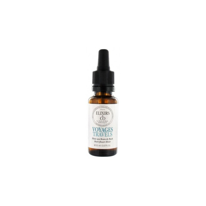 Elixirs & Co Voyages 20 ml - Élixir pour voyages