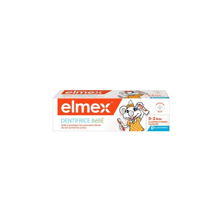 Dentifrice bébé 0-2 ans Elmex