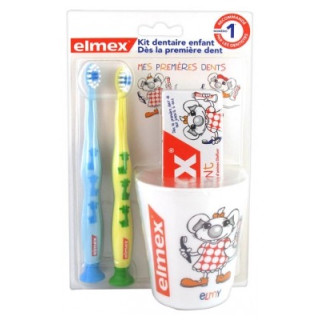 Kit Dentaire Enfant Elmex pour une hygiène bucco-dentaire optimale