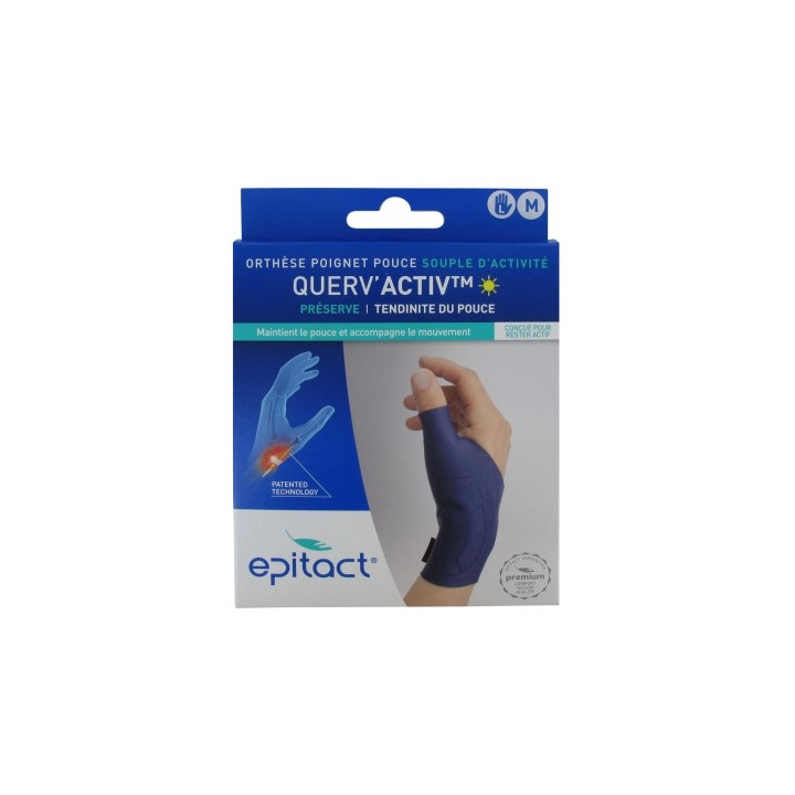 Orthèse poignet pouce gauche - Epitact Querv'Activ