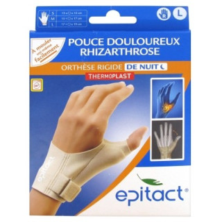 Orthèse de nuit Epitact pour rhizarthrose du pouce droit
