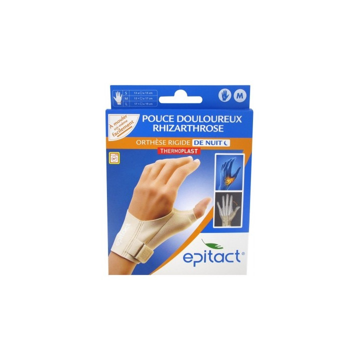 Orthèse de nuit Epitact pour rhizarthrose