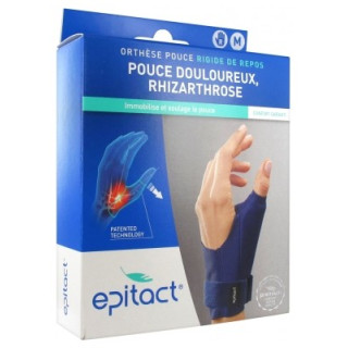 Orthèse de pouce rigide Epitact pour rhizarthrose main droite