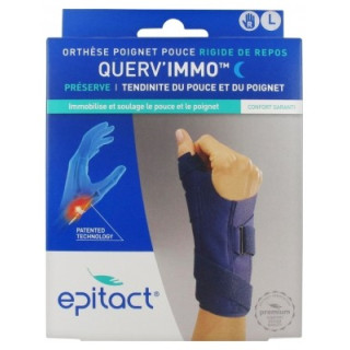 Orthèse Querv'Immo pour tendinite de Quervain