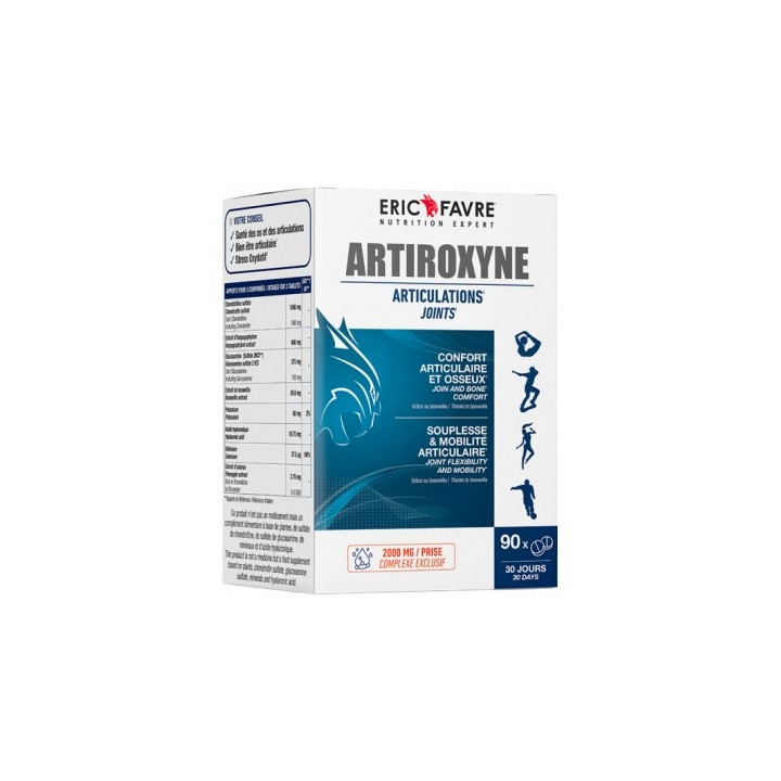 Artiroxyne d'Eric Favre - Complément alimentaire pour la santé articulaire