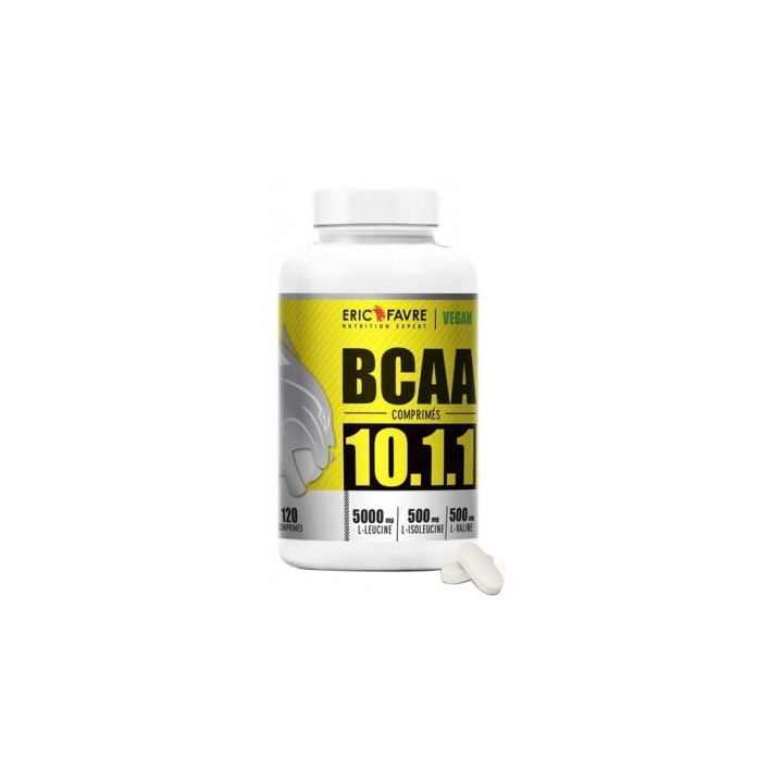 Eric Favre BCAA 10.1.1 Vegan - Complément Alimentaire pour la Récupération Musculaire