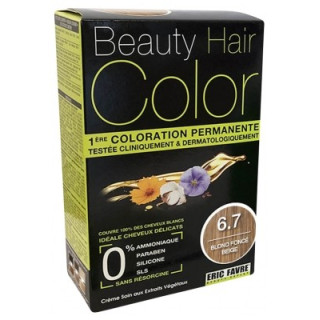 Coloration Permanente Eric Favre Beauty Hair Color 6.7 Blond Foncé Beige
