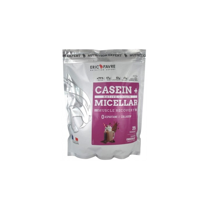 Casein+ Native Origin Micellar Chocolat - Récupération musculaire
