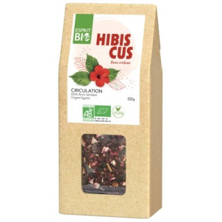 Esprit Bio Hibiscus Circulation - Infusion naturelle pour la circulation