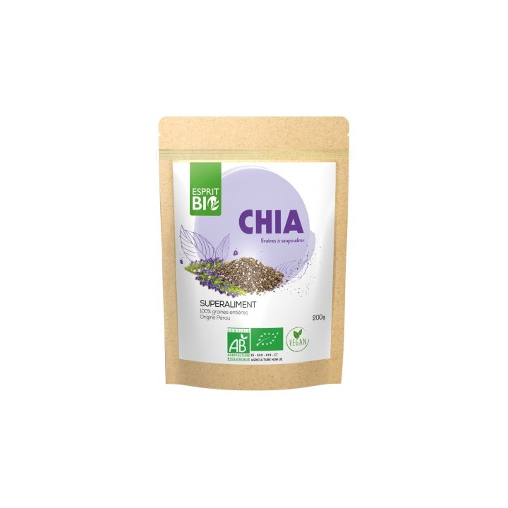 Graines de Chia Bio Esprit Bio 200g