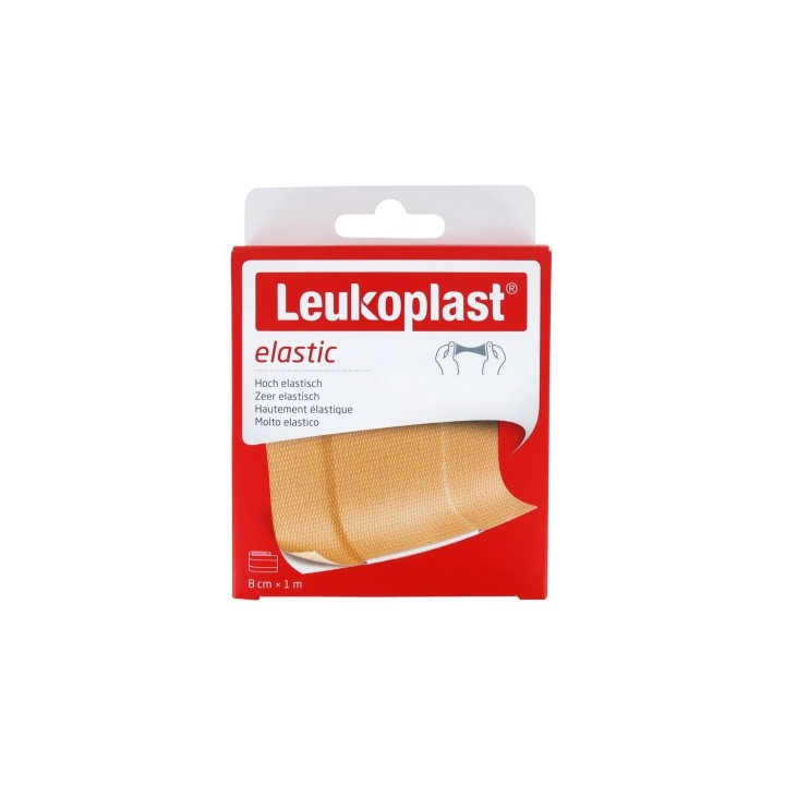 Bande adhésive Leukoplast Elastic 8 cm x 1 m