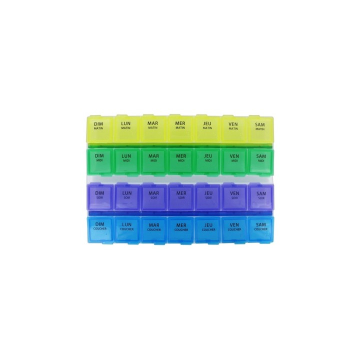 Pilulier Hebdomadaire Grand Format - Estipharm