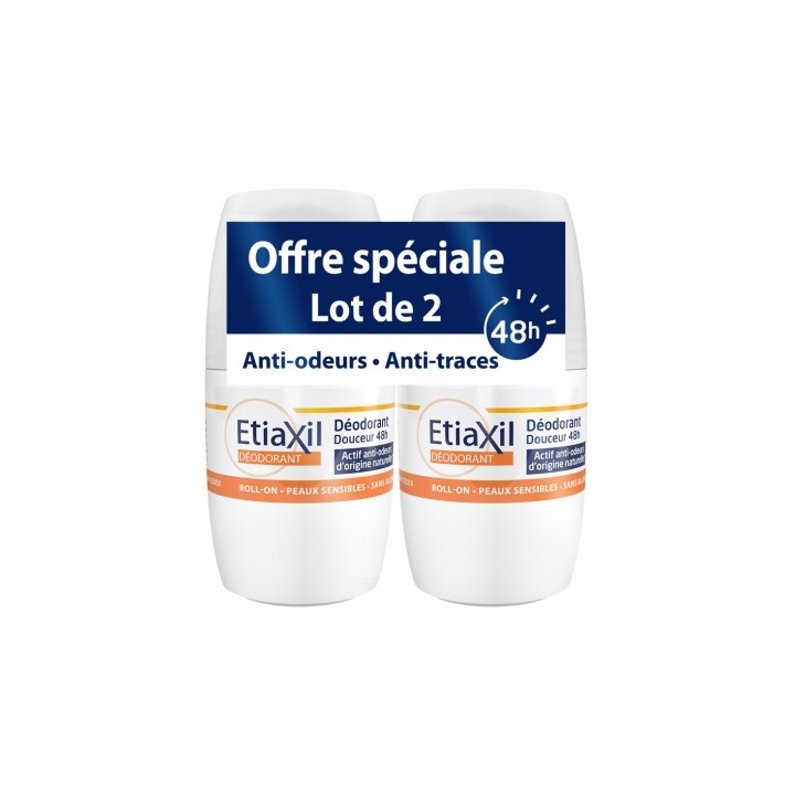 Déodorant Douceur 48H Roll-On Etiaxil
