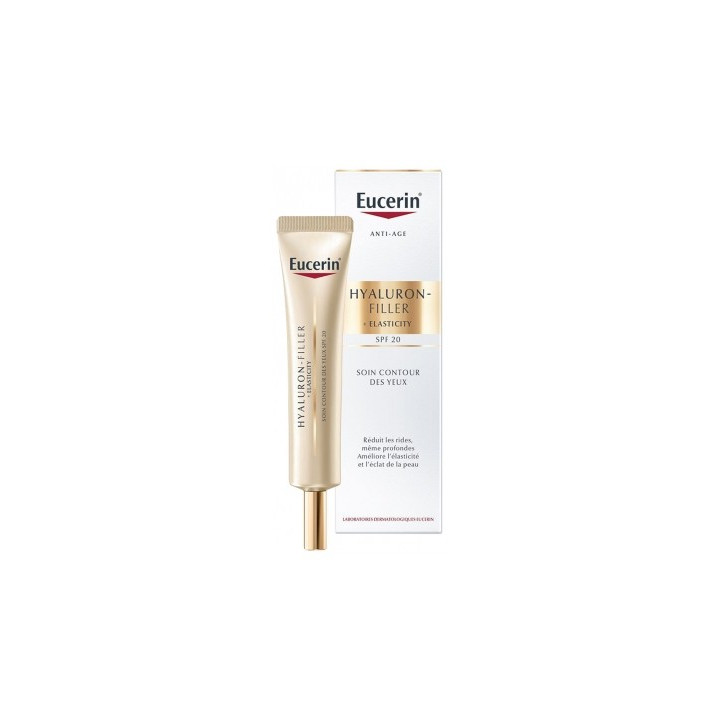 Eucerin Hyaluron-Filler + Elasticity Soin Contour des Yeux SPF 20