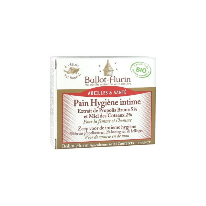 Pain d'Hygiène Intime Bio Ballot-Flurin