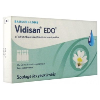 Vidisan EDO - Soulagement pour les yeux irrités