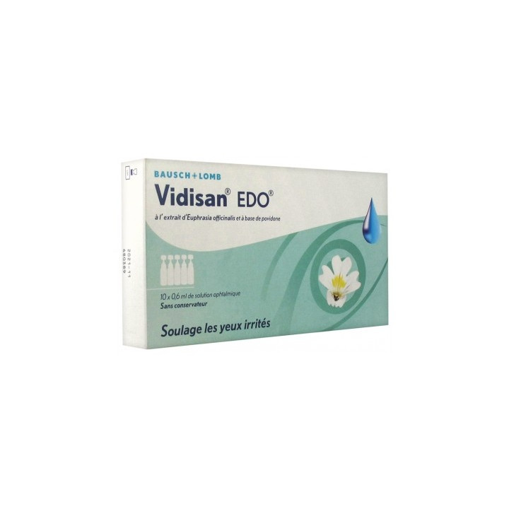 Vidisan EDO - Soulagement pour les yeux irrités