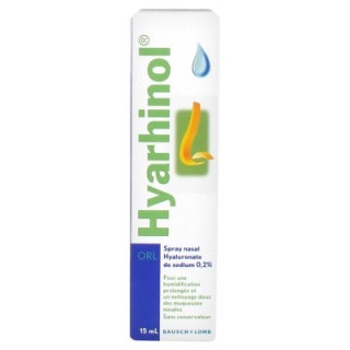 Hyarhinol Spray 15 ml - Soulagez la sécheresse nasale