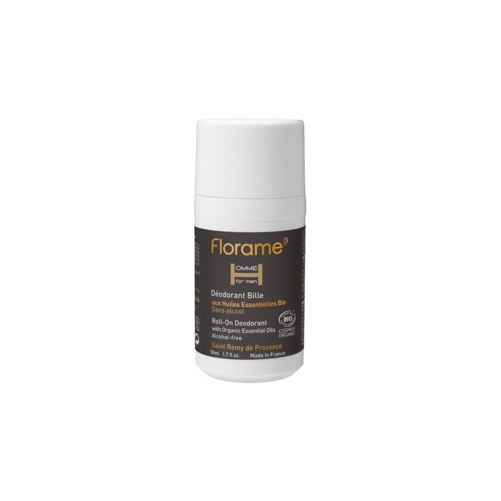 Déodorant Bille Bio Homme Florame 50 ml