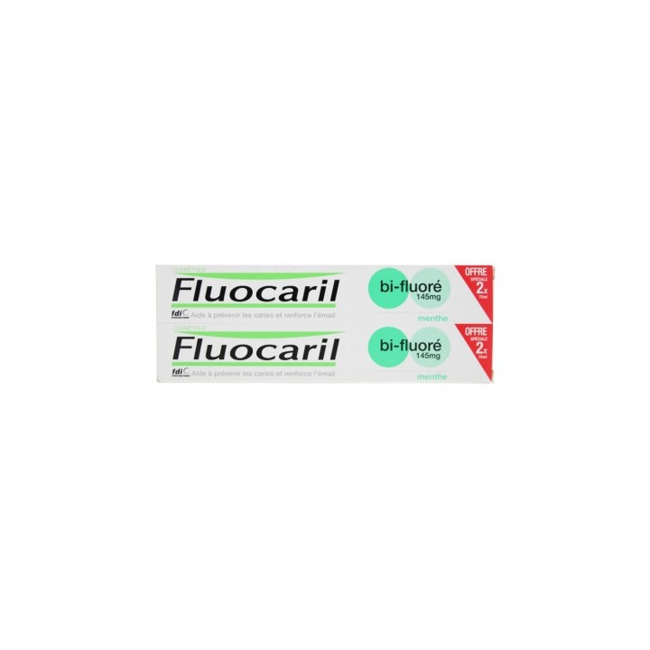Dentifrice Fluocaril Menthe Bi-Fluoré