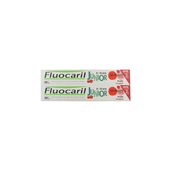 Dentifrice Fluocaril Junior 6-12 ans