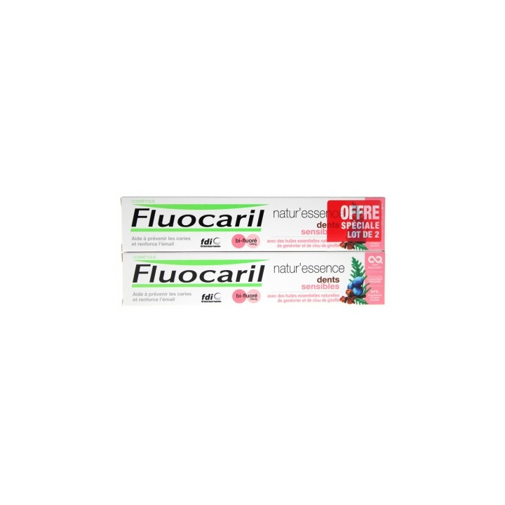 Dentifrice pour dents sensibles - Fluocaril Natur'Essence
