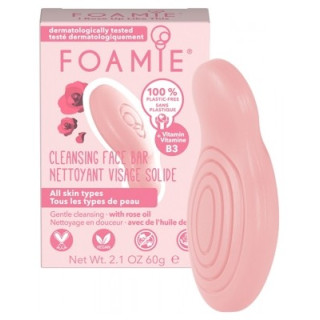 Foamie Soin Nettoyant Visage Solide Huile de Rose