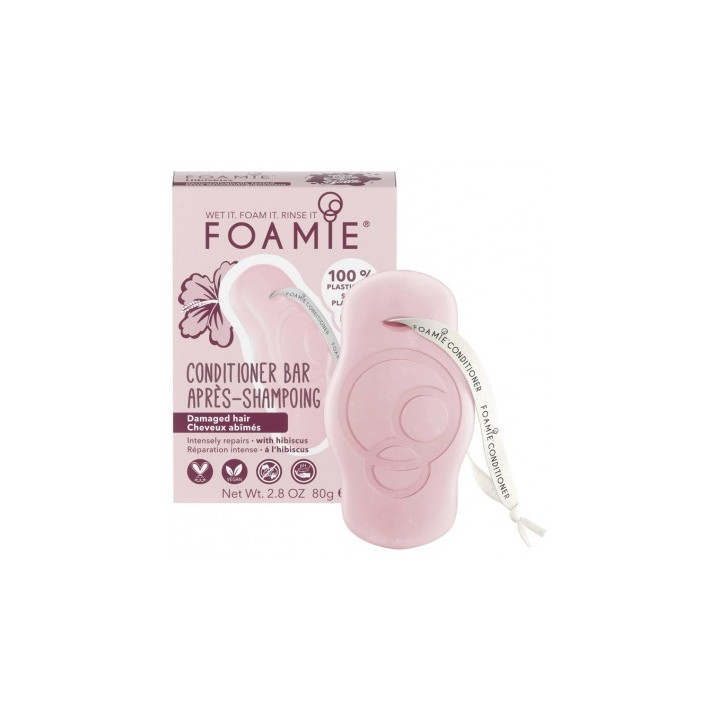 Après-Shampoing Solide Foamie Hibiscus