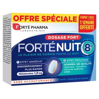 Forté Nuit 8h - Complément Alimentaire pour Sommeil