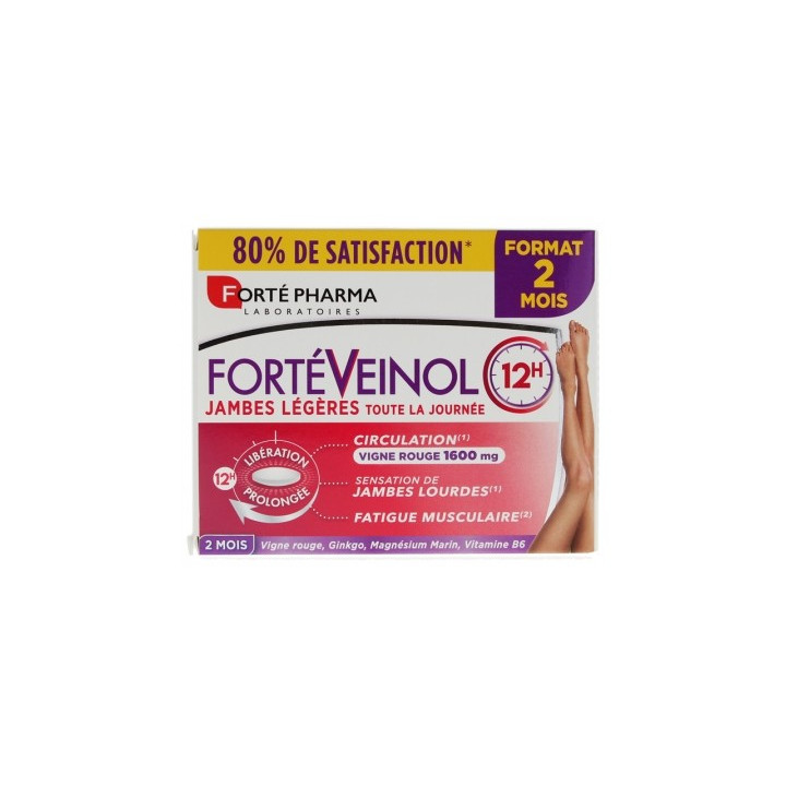FortéVeinol 12 Heures - Soulagez vos jambes lourdes
