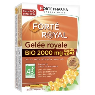 Gelée Royale 2000 mg Bio - Complément Alimentaire Naturel