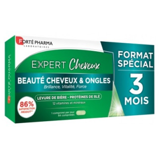 Complément alimentaire pour cheveux forts et brillants