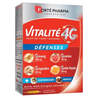 Forté Pharma Vitalité 4G Défenses - Complément Alimentaire
