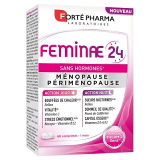 Forté Pharma Feminae 24 - Complément Alimentaire pour la Ménopause