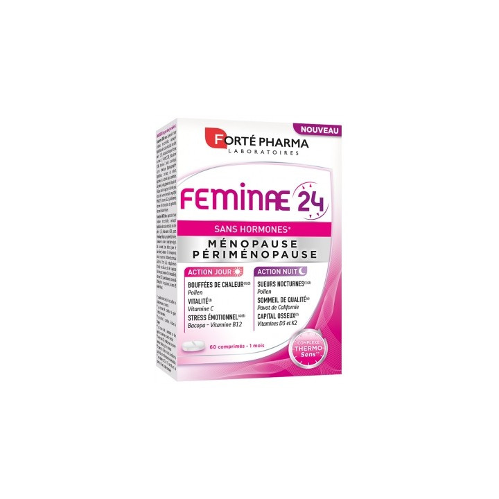 Forté Pharma Feminae 24 - Complément Alimentaire pour la Ménopause