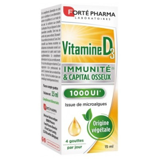 Vitamine D3 Forté Pharma 1000 UI