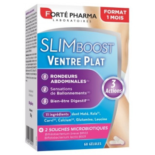 Forté Pharma SlimBoost Ventre Plat - Complément alimentaire pour un ventre plat