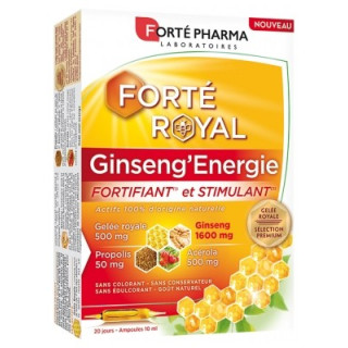 Forté Royal Ginseng'Energie - Complément Alimentaire Revitalisant