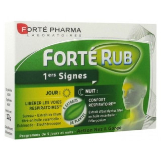 Forté Rub 1ers Signes - Complément alimentaire pour la santé respiratoire