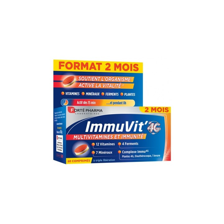 ImmuVit' 4G - Complément alimentaire pour la vitalité