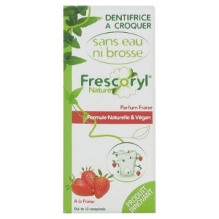 Dentifrice à croquer Frescoryl Nature