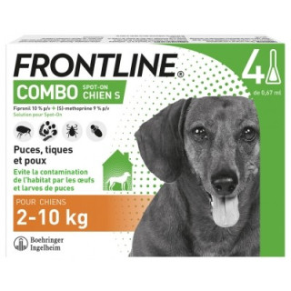 Frontline Combo Chien S - Antiparasitaire pour chiens