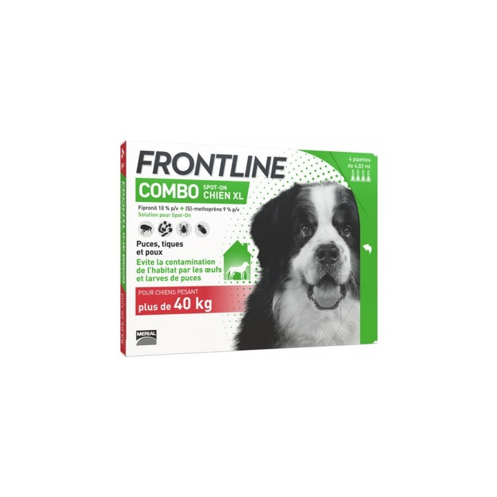 Frontline Combo Chien XL - Antiparasitaire pour chiens