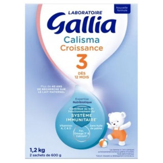 Lait de croissance Gallia Calisma 3ème âge