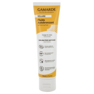 Gamarde Solaire Fluide Autobronzant Bio 100ml