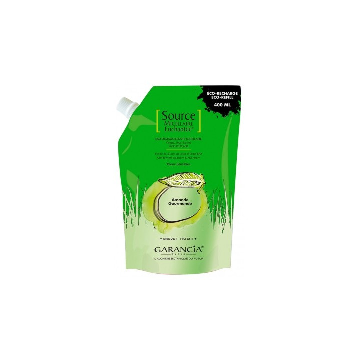 Eau démaquillante micellaire à l'amande