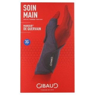 Orthèse Manugib de Quervain pour main gauche